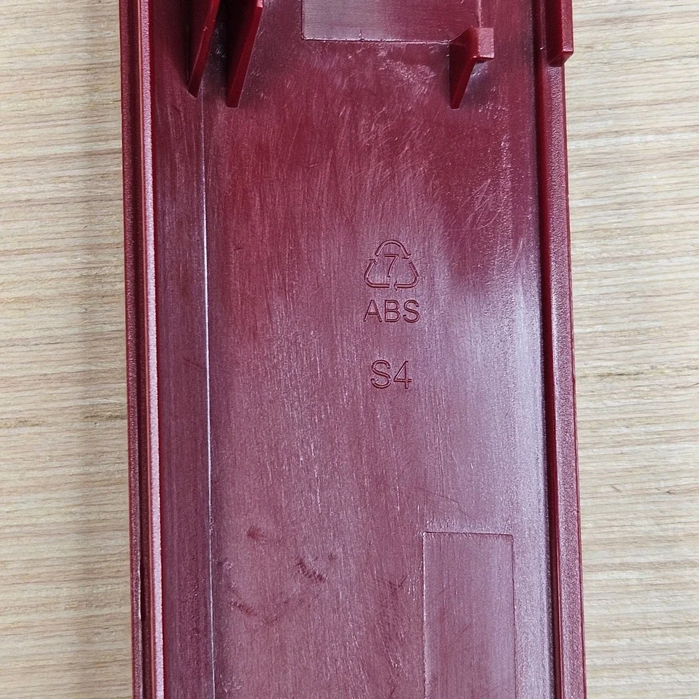 Keurig‎ K Select K-80 Side Trim Piece Maroon Red ABS S4 Plastic Panel